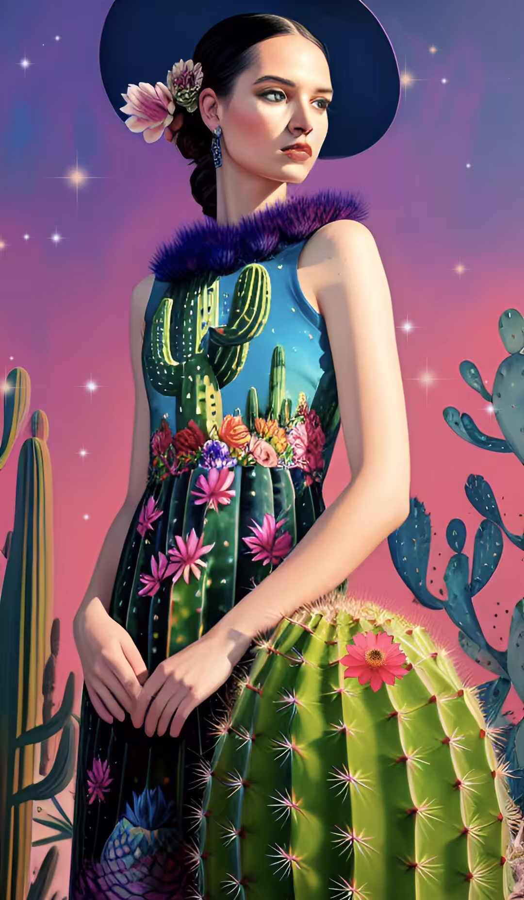 AMAZING  COLLABORATIONS: Cactus grace