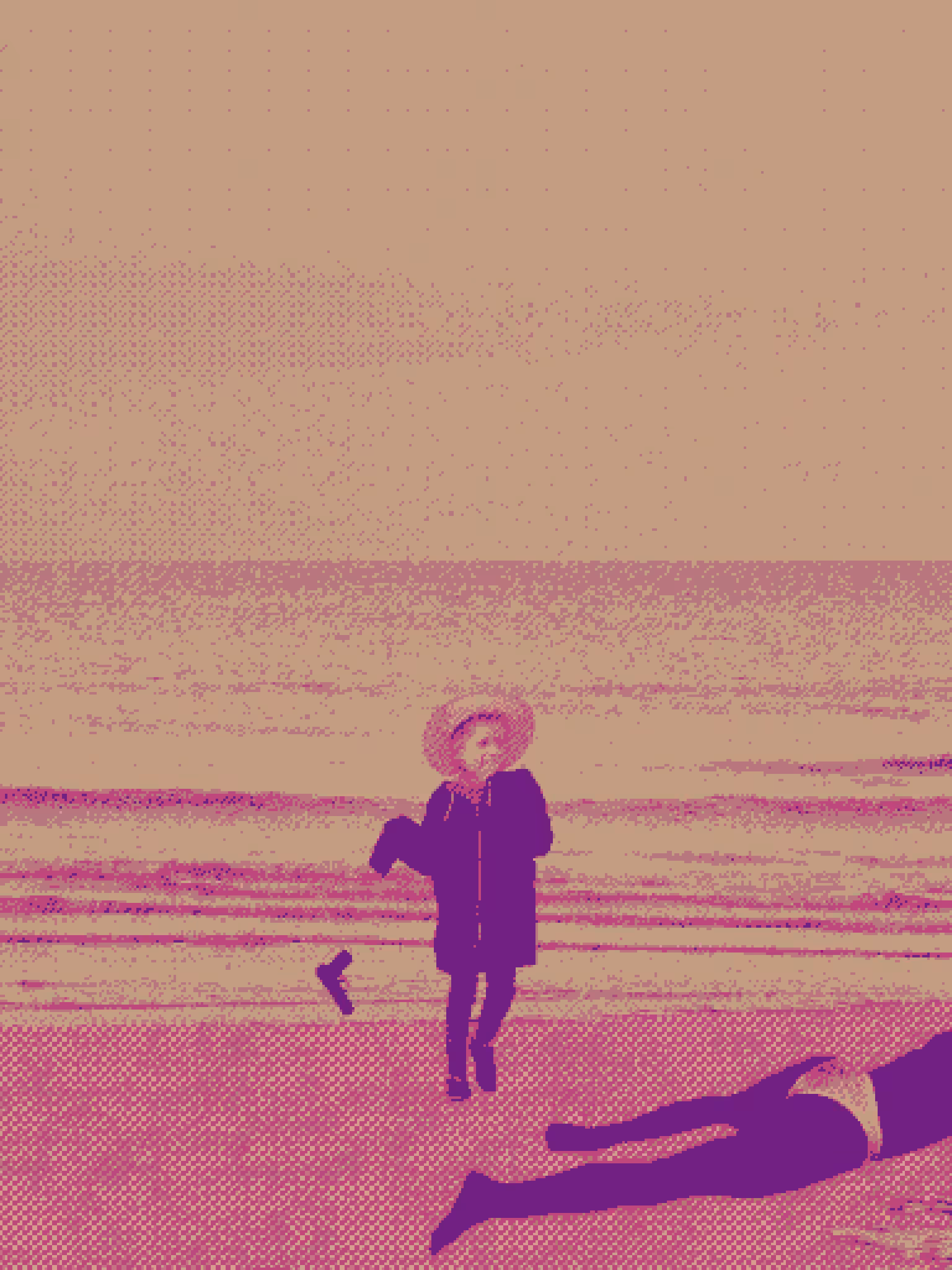 There's been a shooting on the beach 