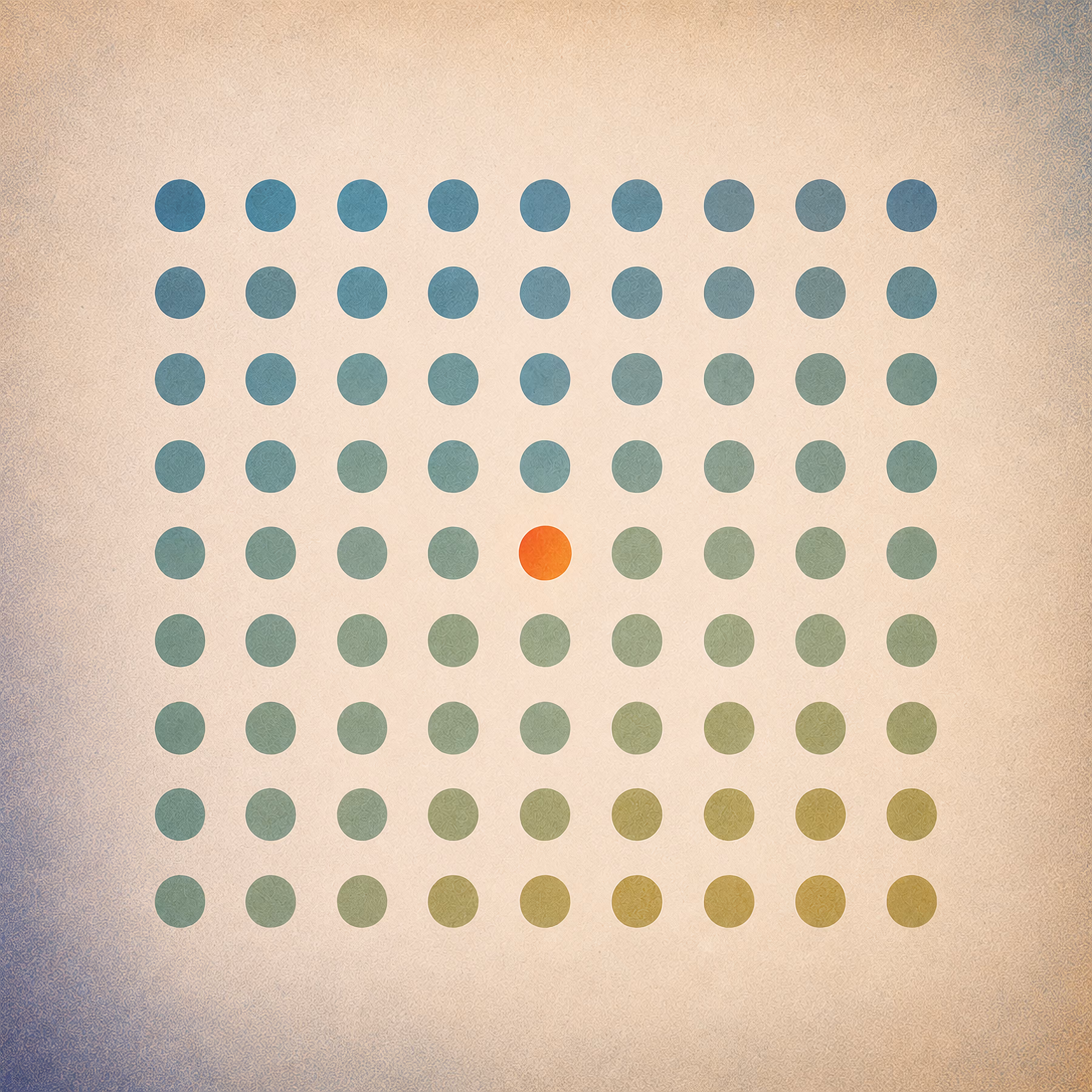 The Geometry of Joy: The Warm Error