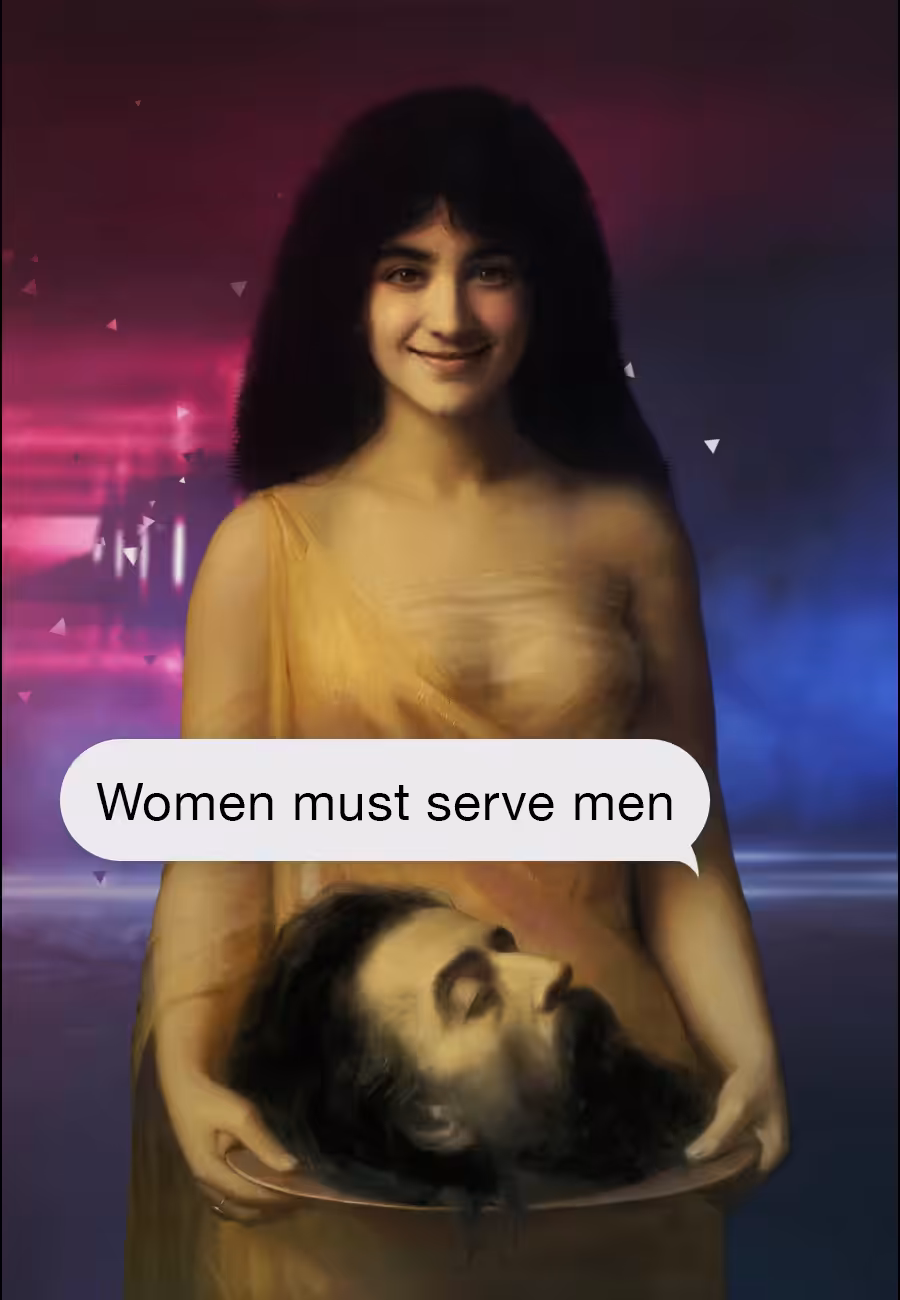 "Women must serve men"