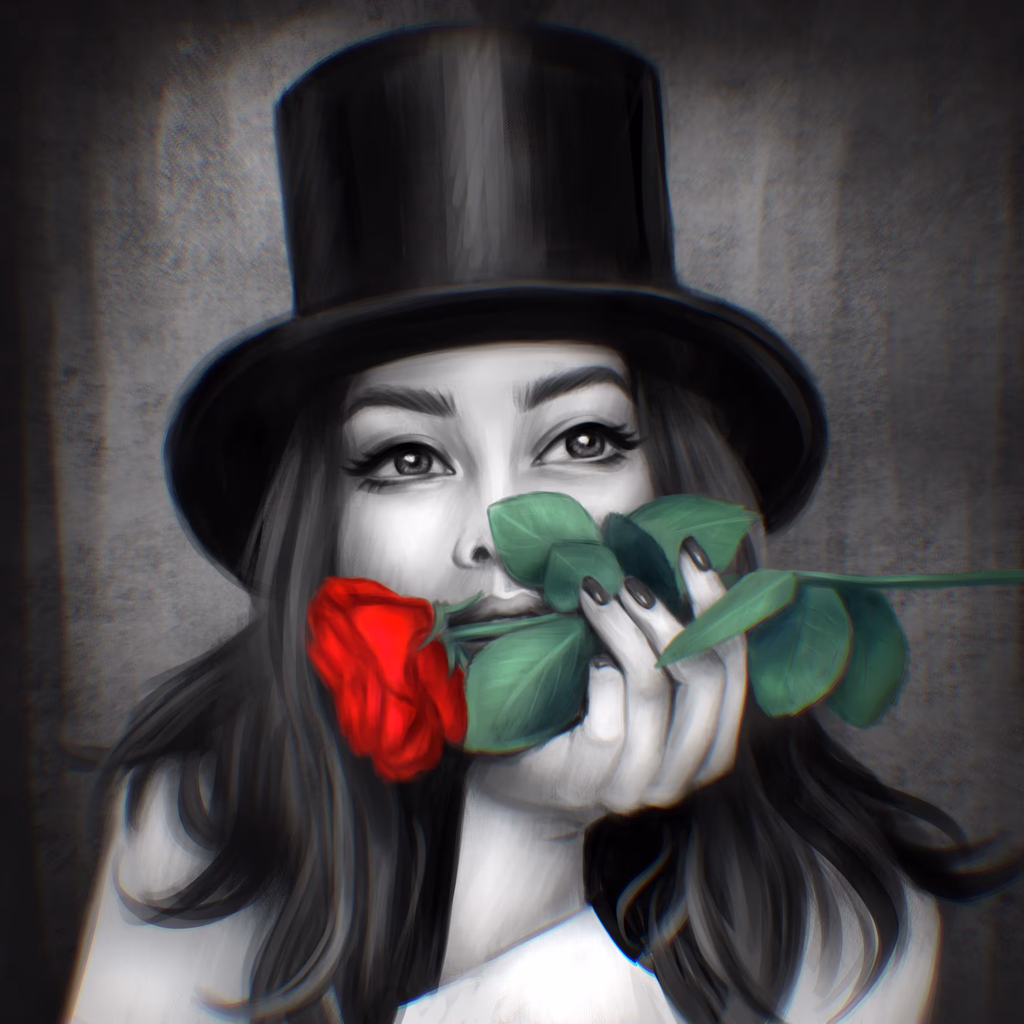 RoyalKAPE and red rose
