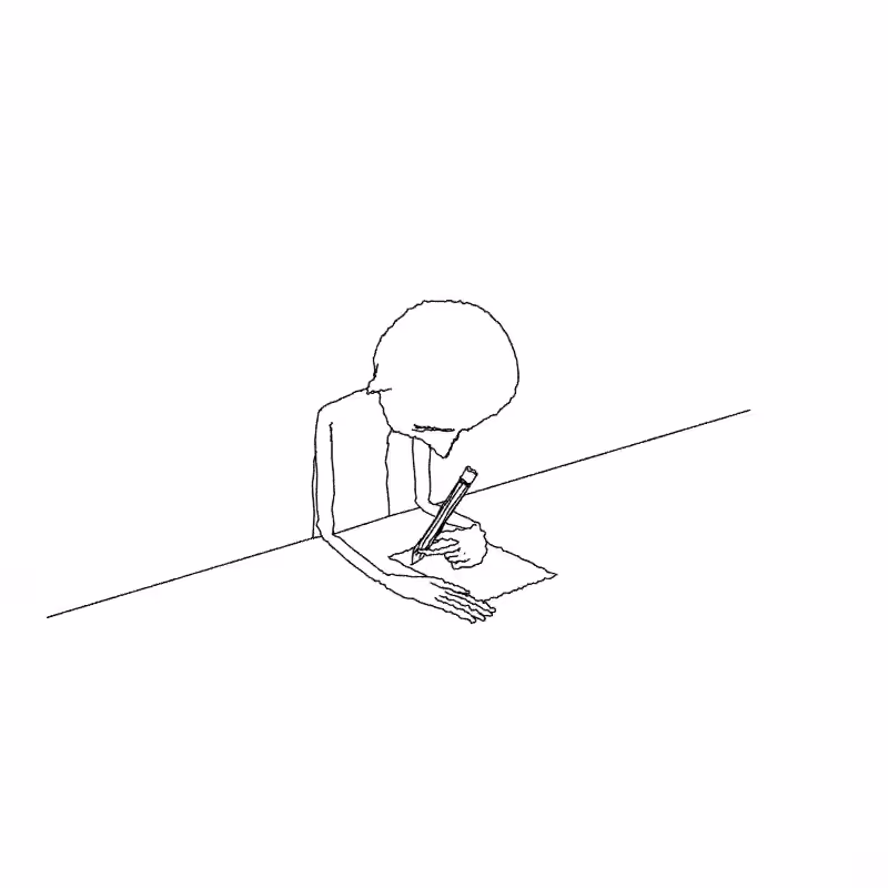 Artist at work