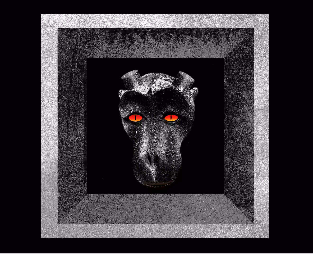 Ape Mask Window (John Karel tiribute)