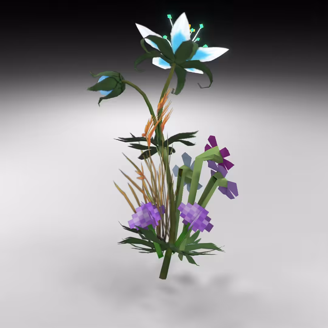 Hand-hacked Bouquet 20