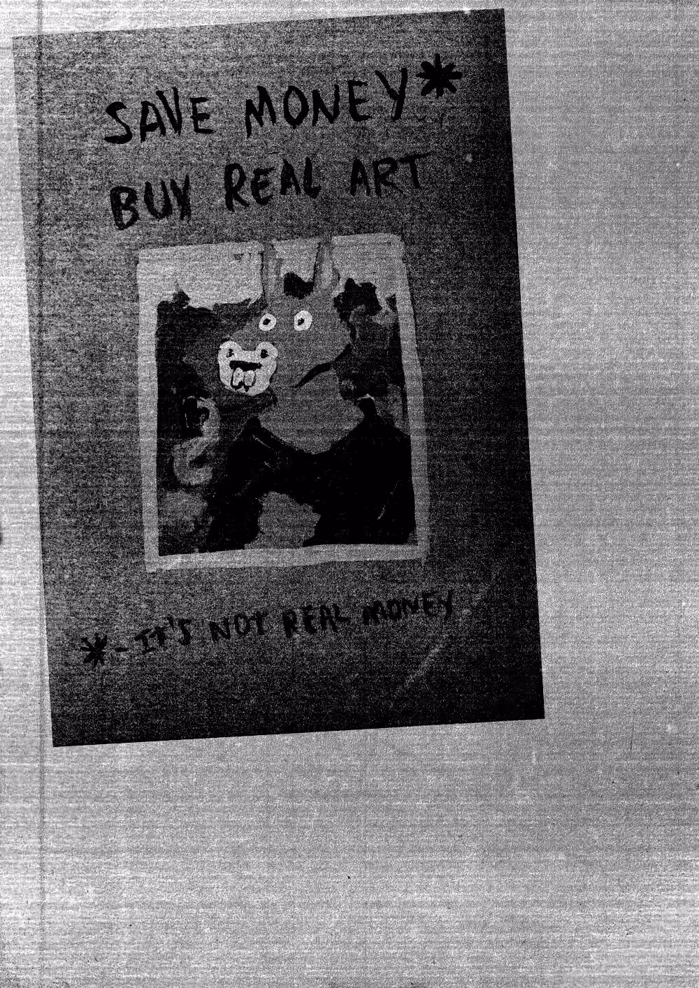 Cheap Photocopy: Buy real art
