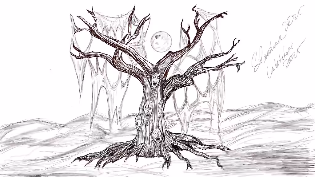 Inktober 2025 Day 14 Trunk