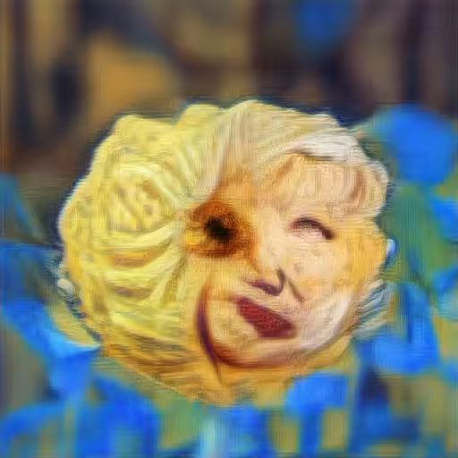 Marilyn Monroe in a Flower