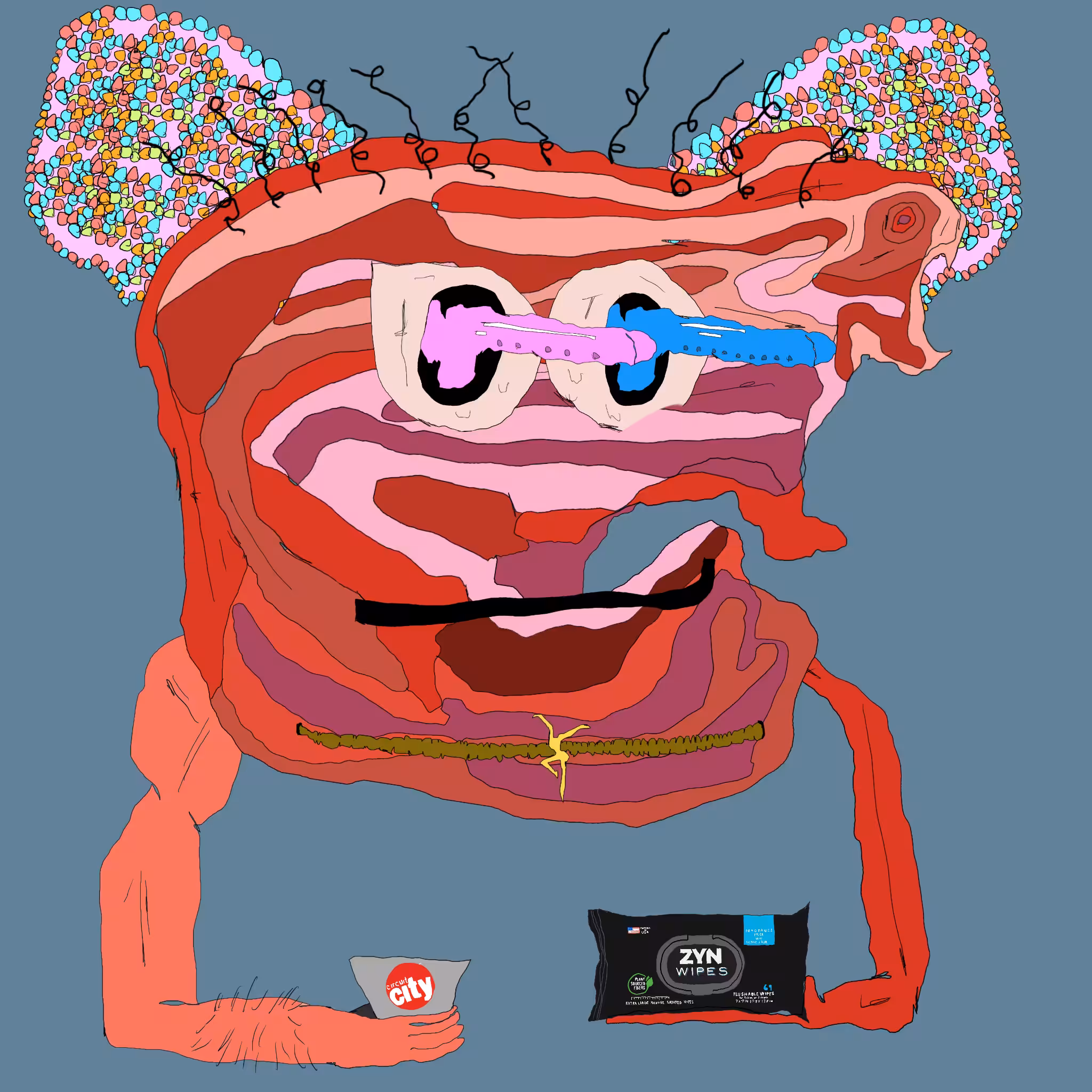 gristle buddeez worldwide: buddee #543