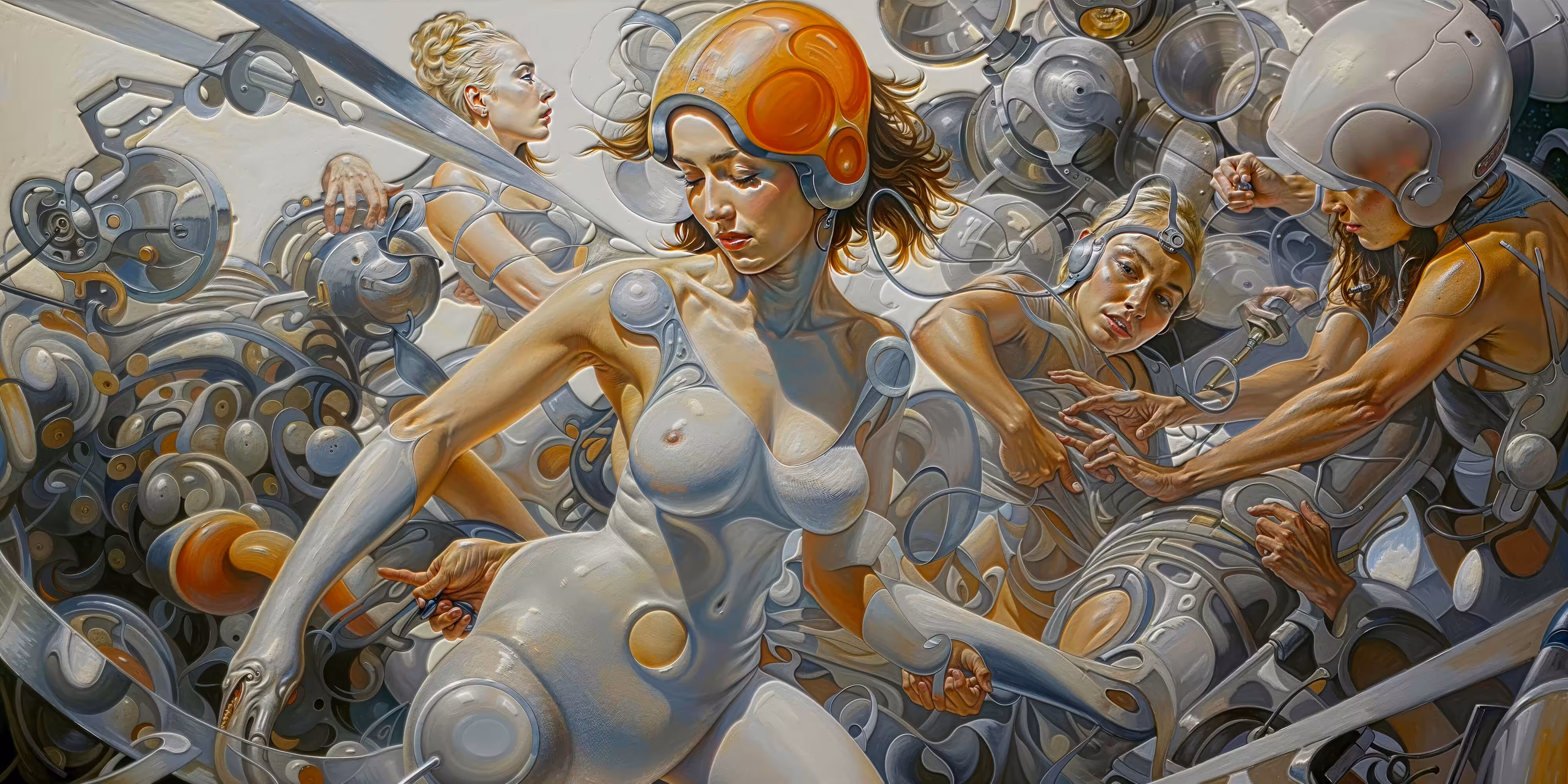 The Infinite Universe: Self Conscious AI