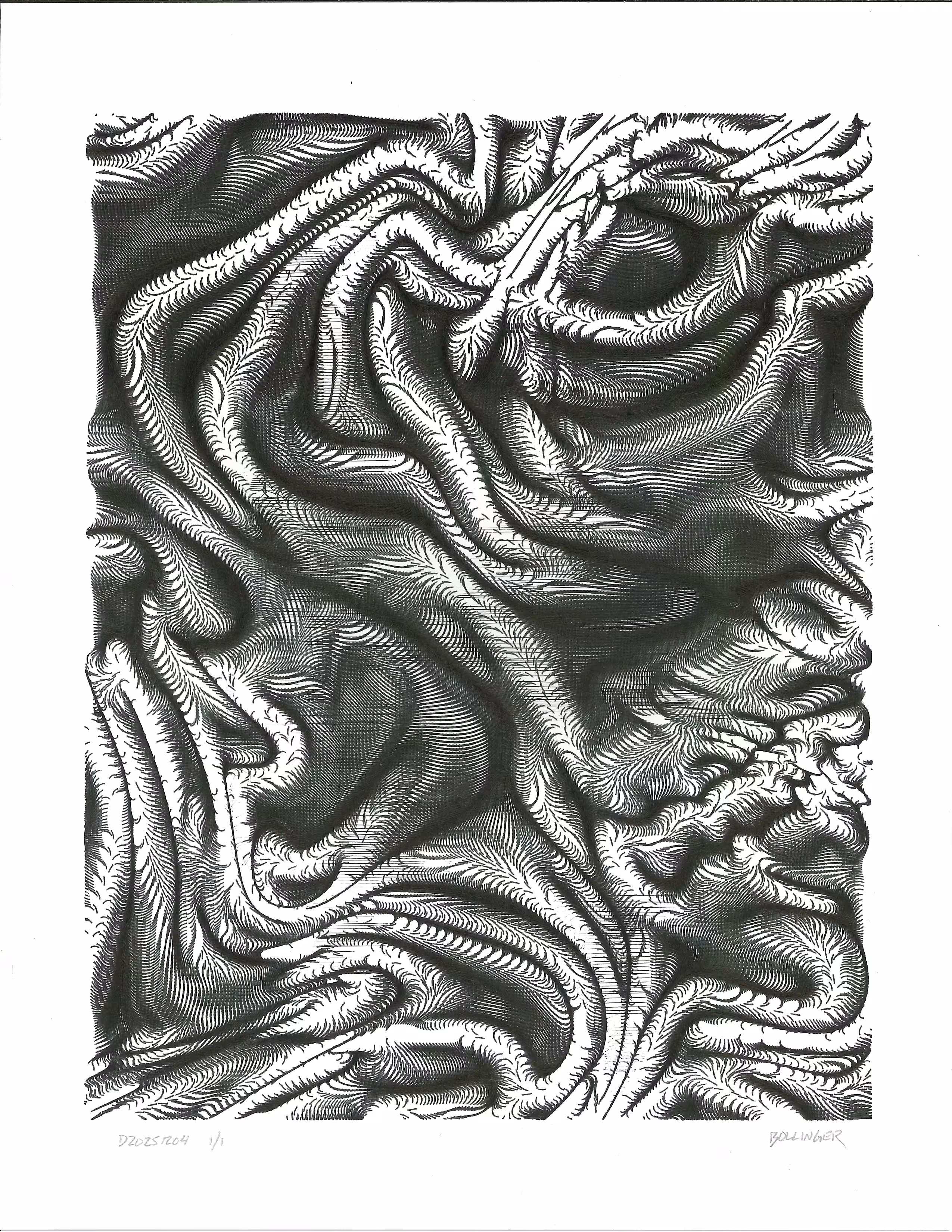 Physical Pen Plots: D20251204 Wave Funk #4