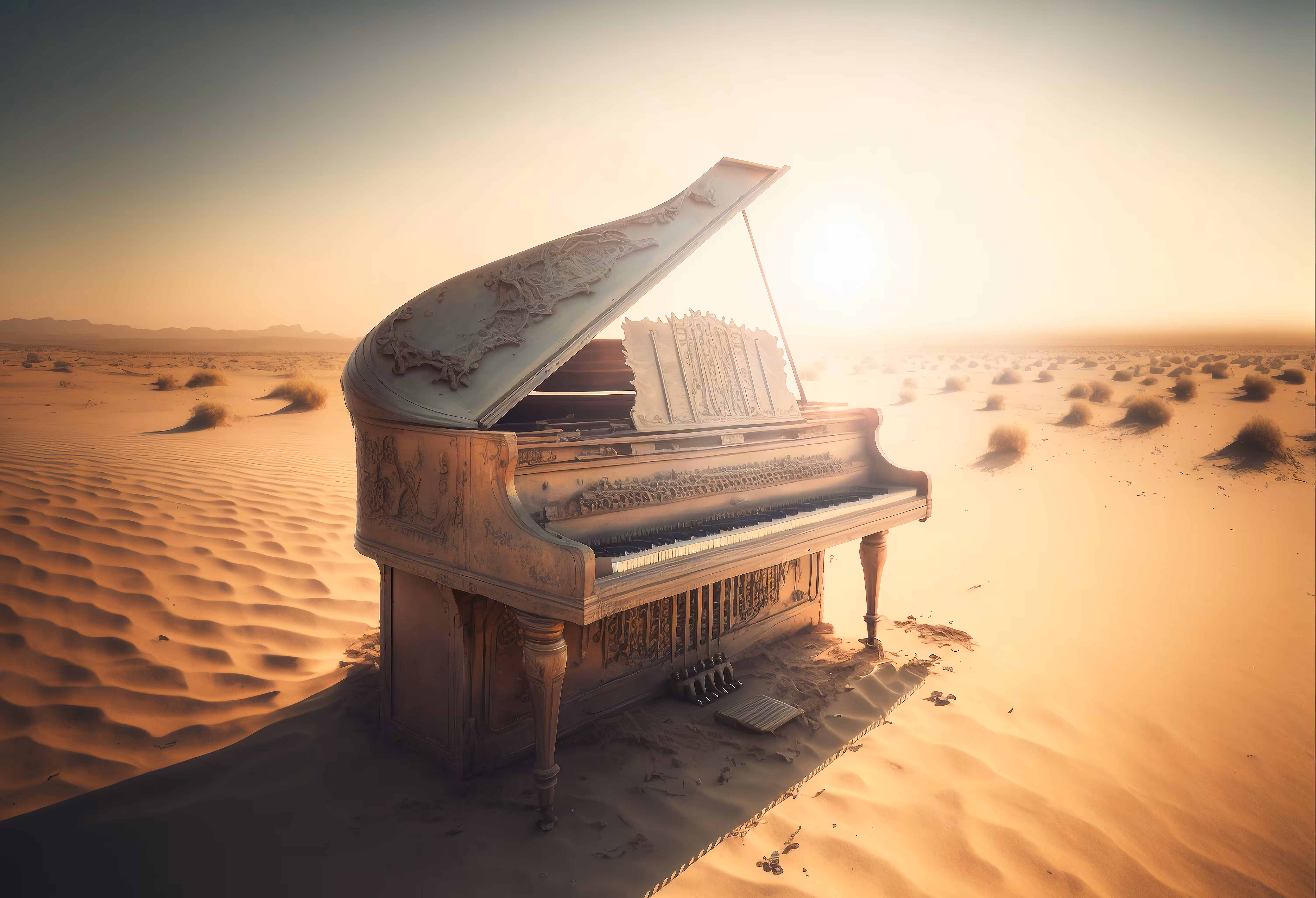 Sand Piano