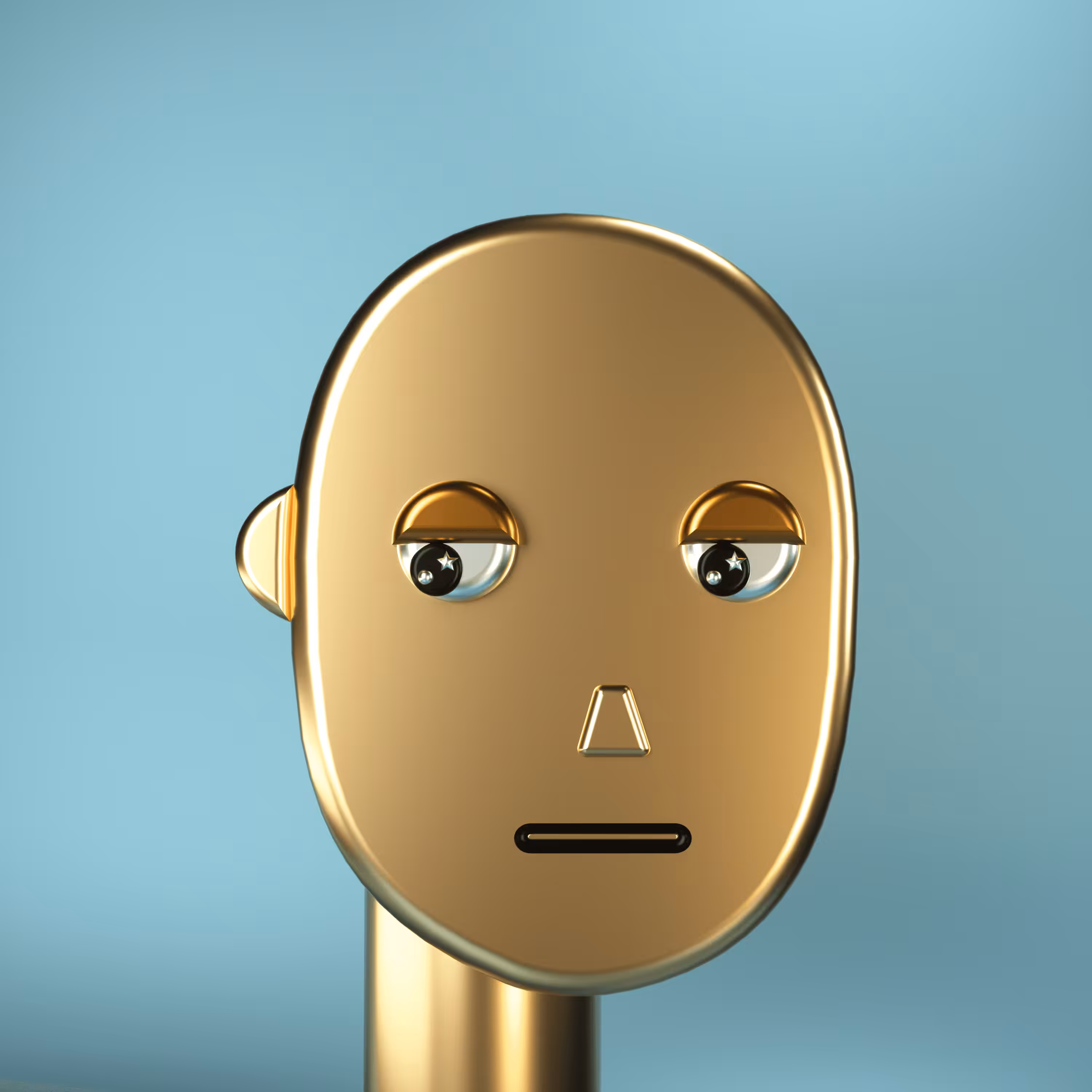 3D Chrome Punk #0741