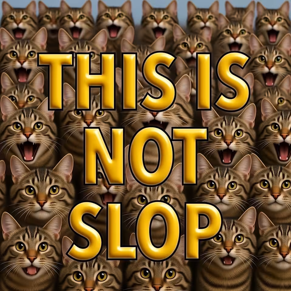 THIS IS NOT SLOP