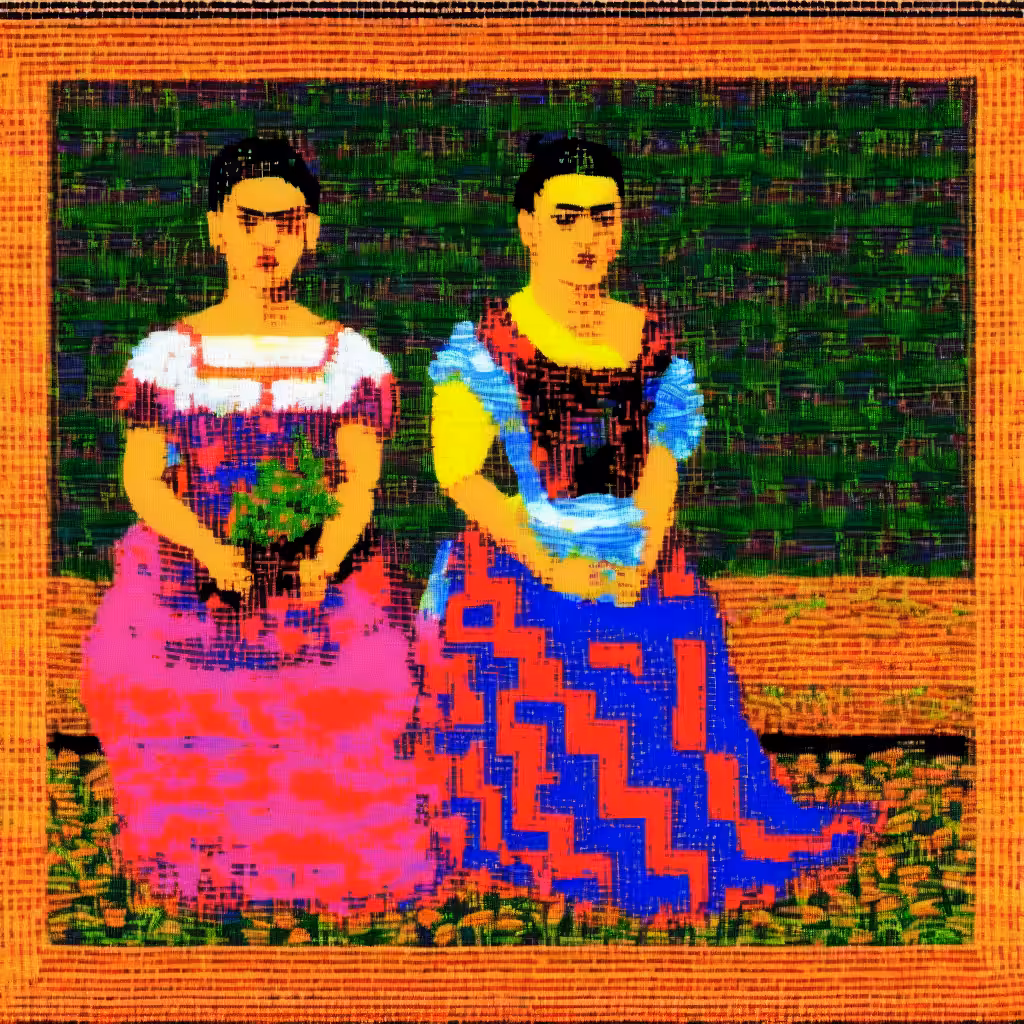 Frida Kahlo's The Two Fridas