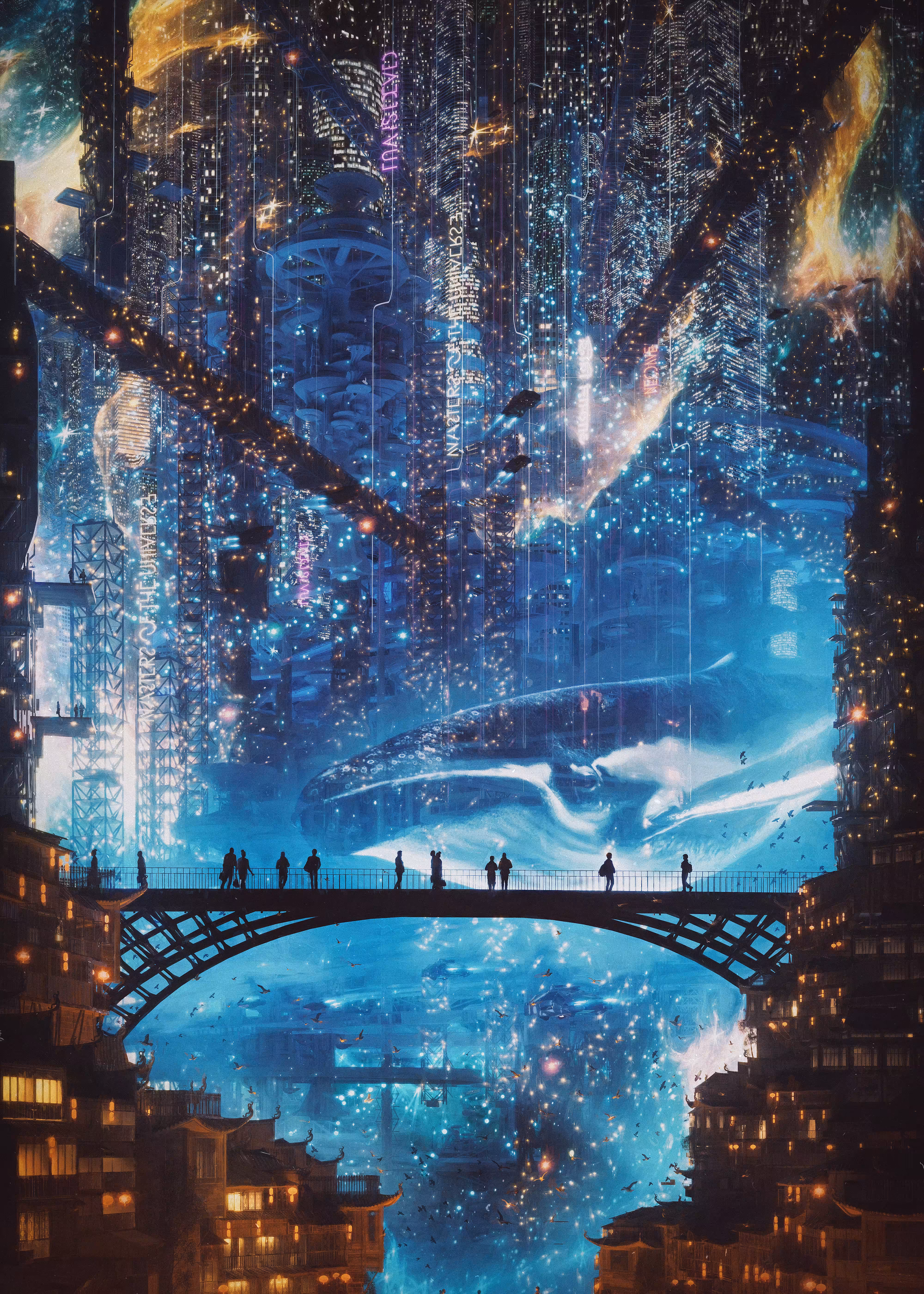 Starcity whale