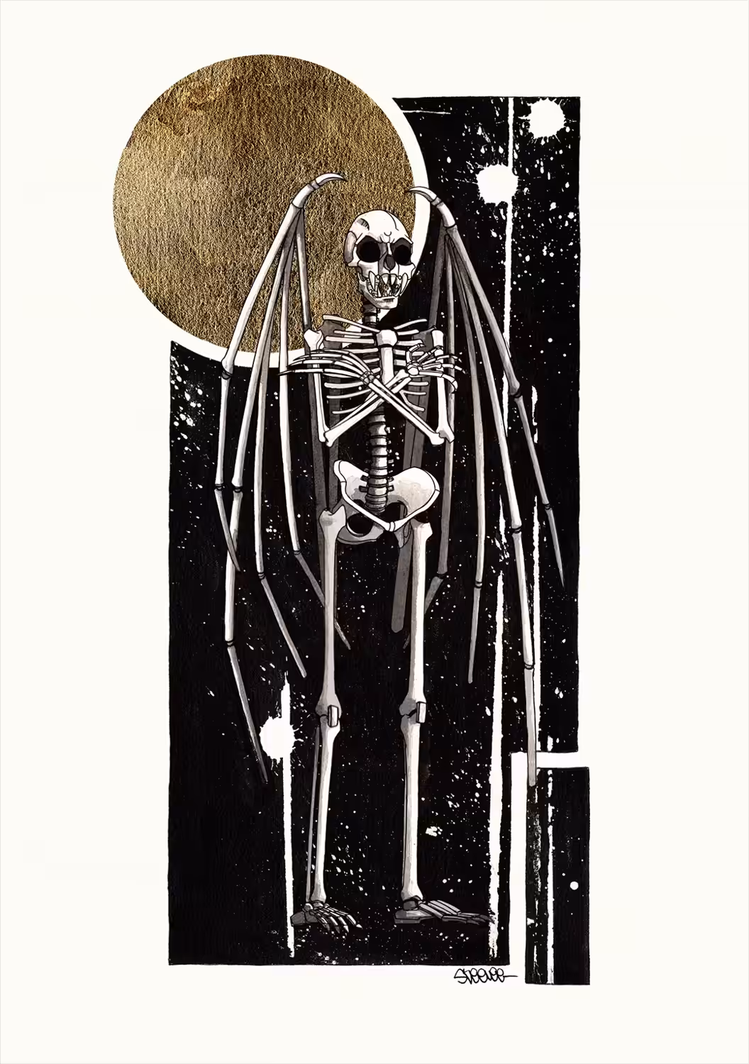 Creature of the Night | Vampire Skeleton