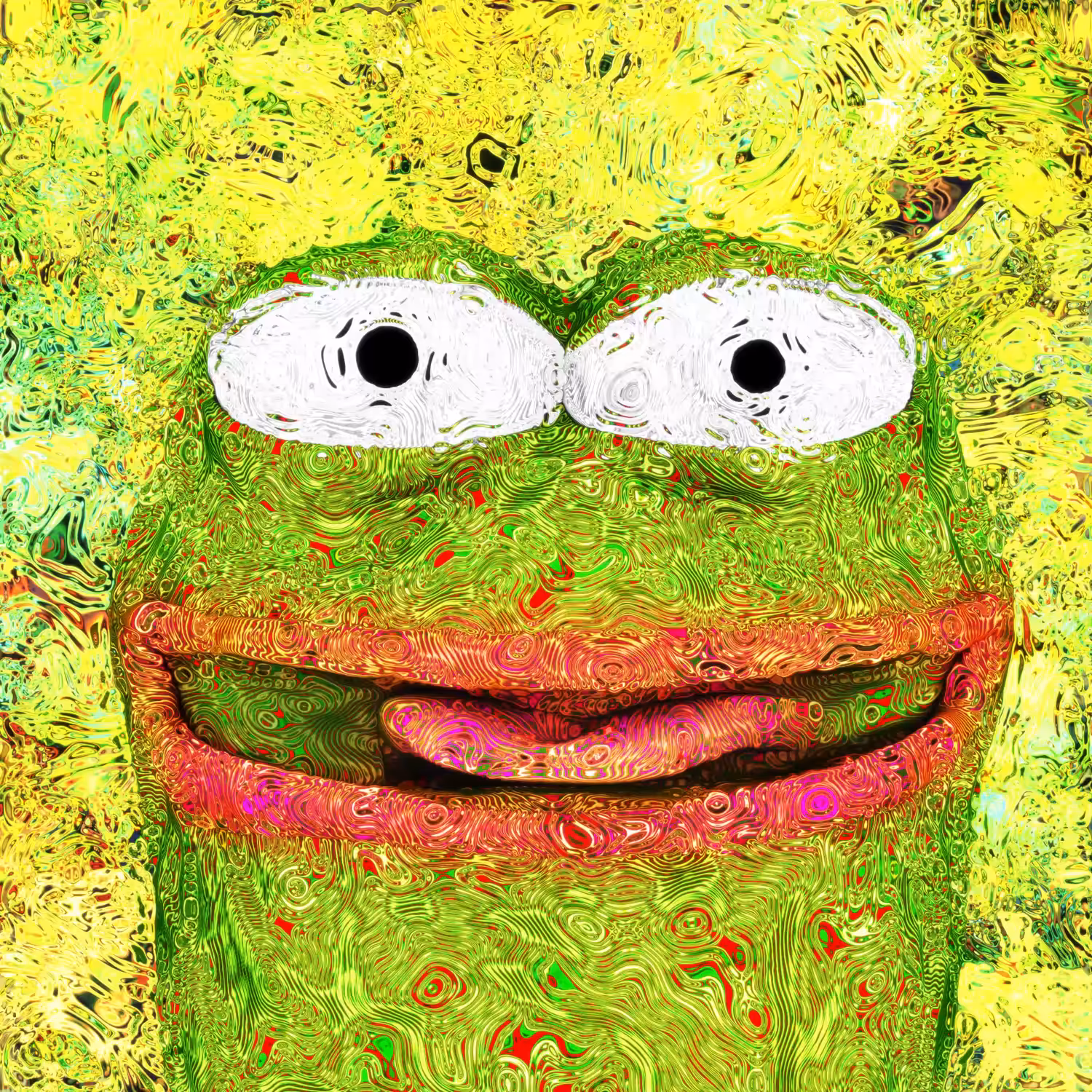 Pepe drunk marijuana