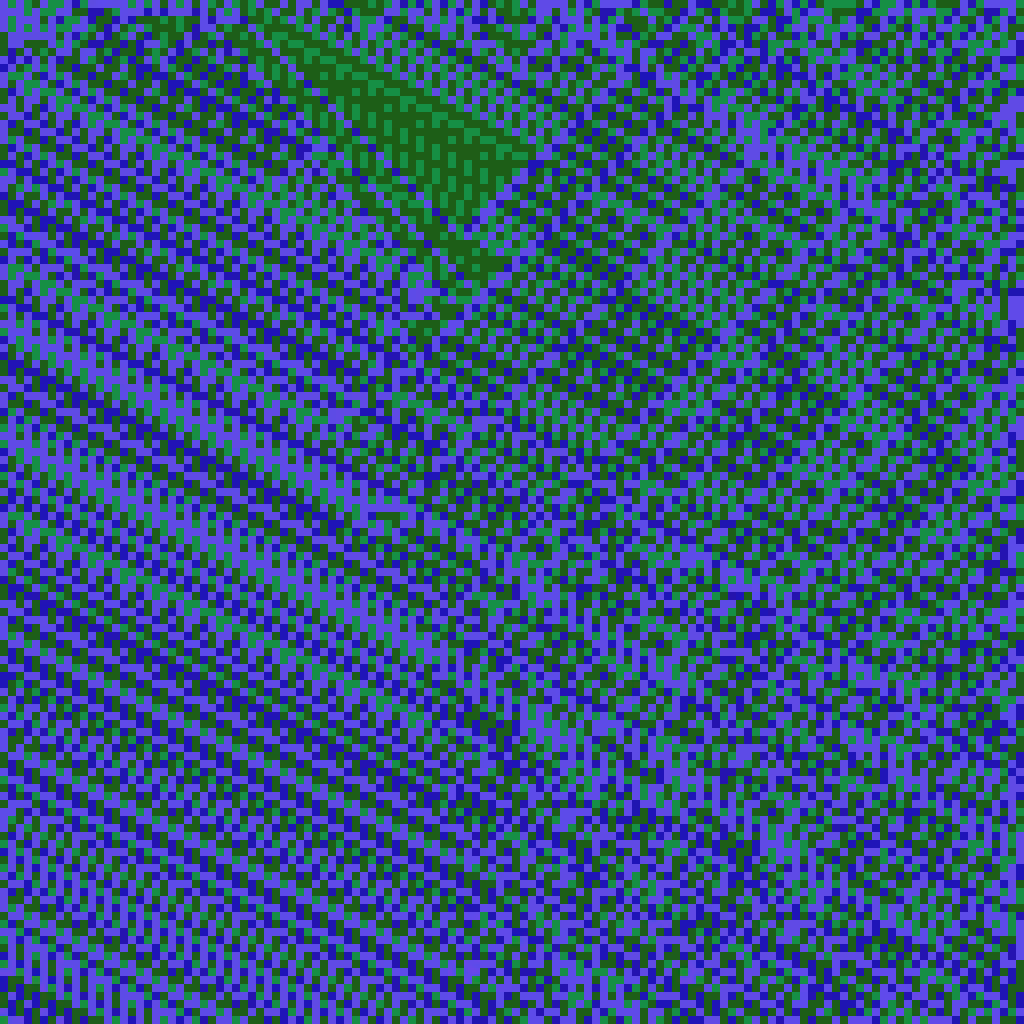 Blending Neighbors Cellular Automata #6