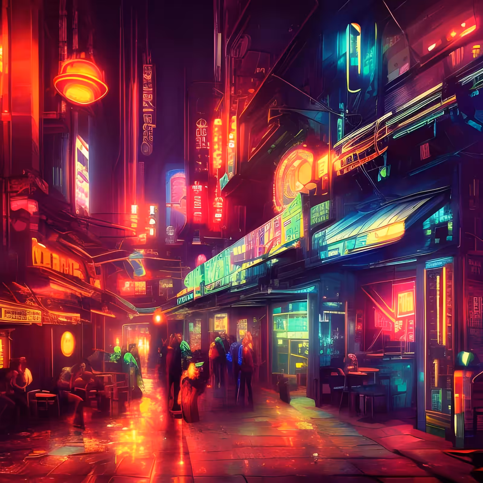 Down the Boulevard of Neon Dreams