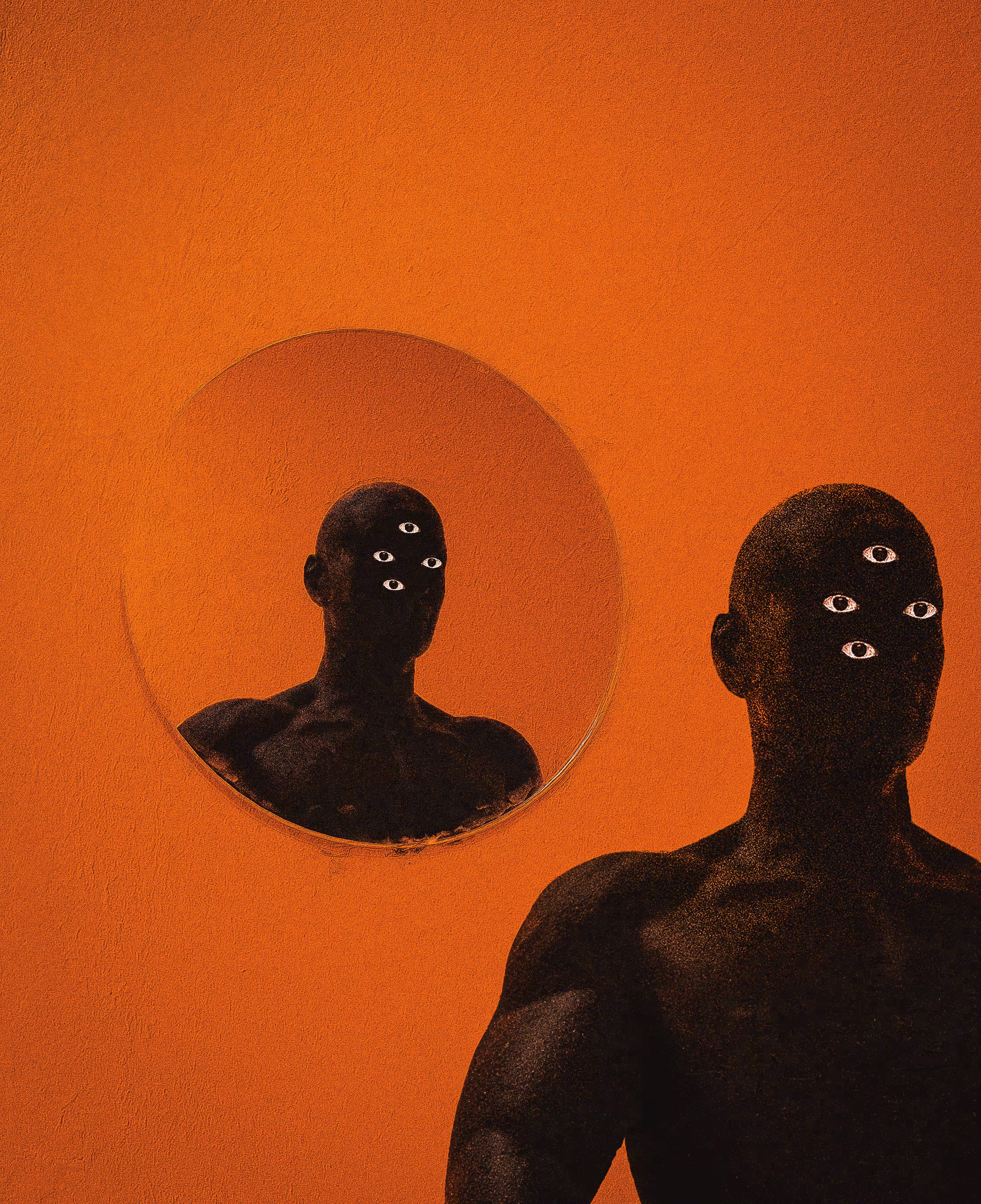 Maybe a mirror, maybe a window