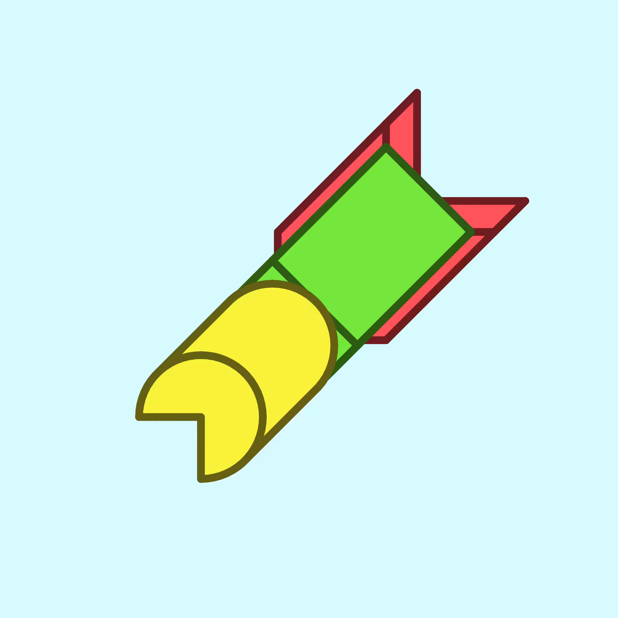Calm shapes #1490