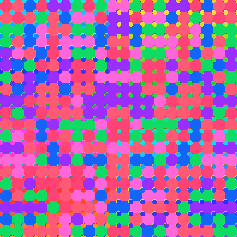 Squares and dots #40