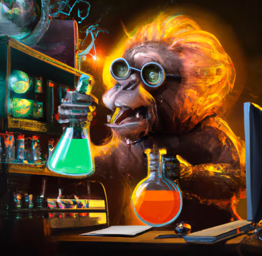 Dmessia Mad Scientist Orangutan #39