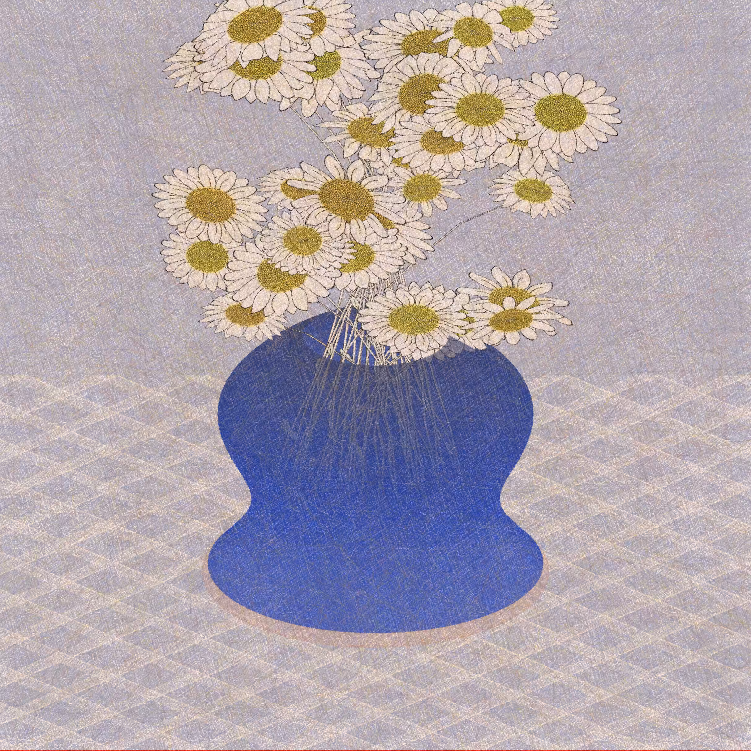 Vases and Daisies #3
