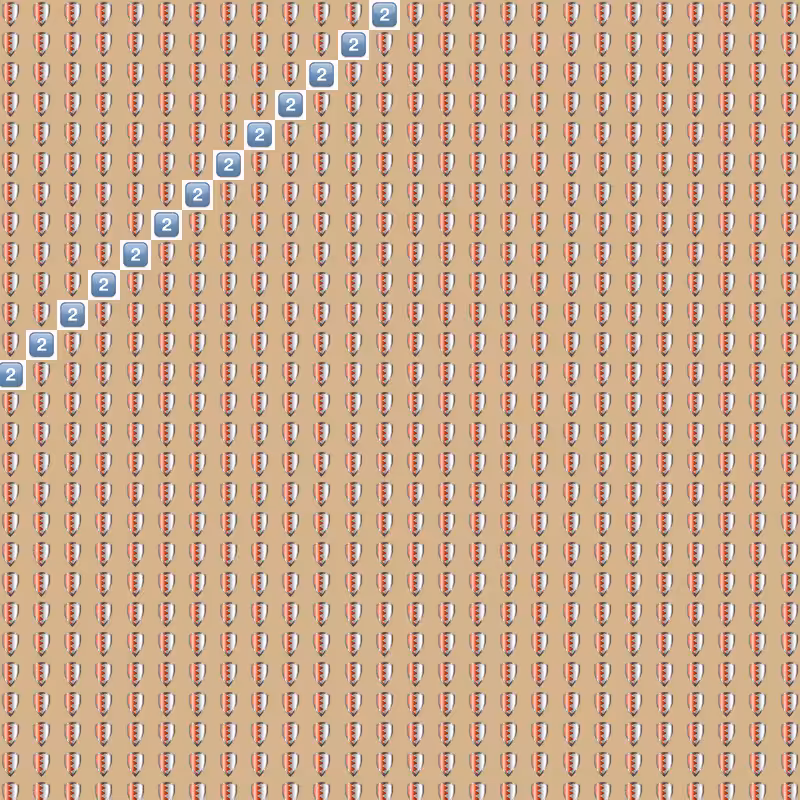 Elementary Cellular Emoji Automata #675