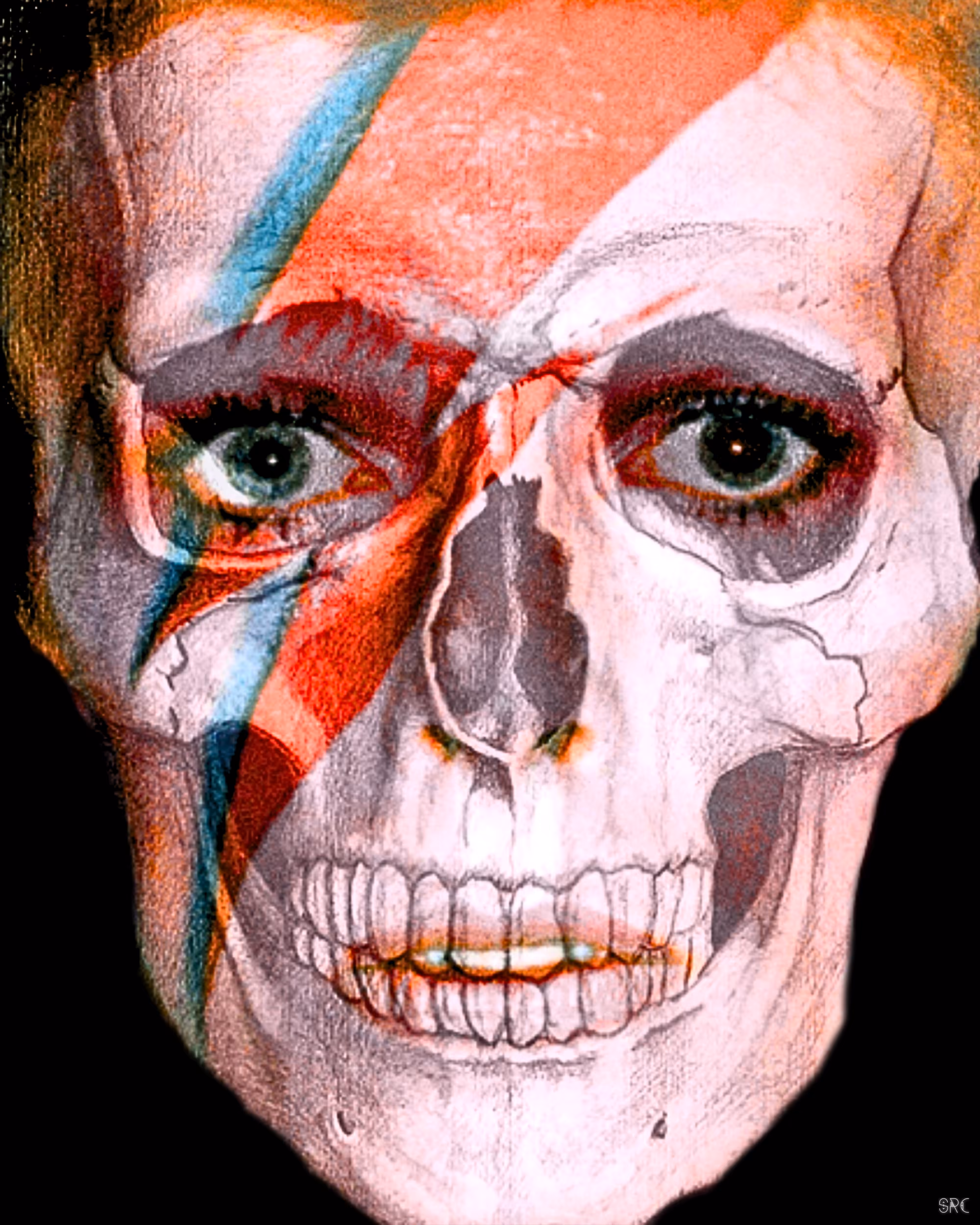 Bowie Skull