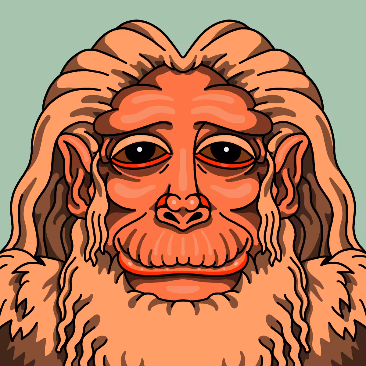 |Hedz| Ape-man Red