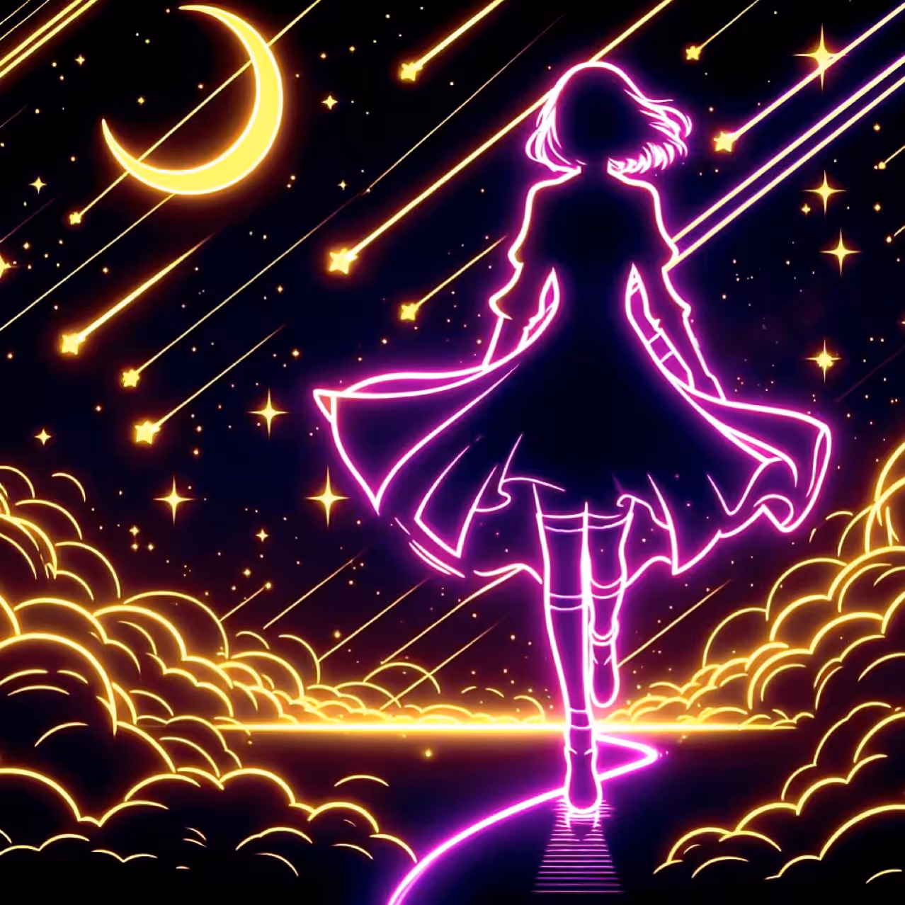 Shooting stars