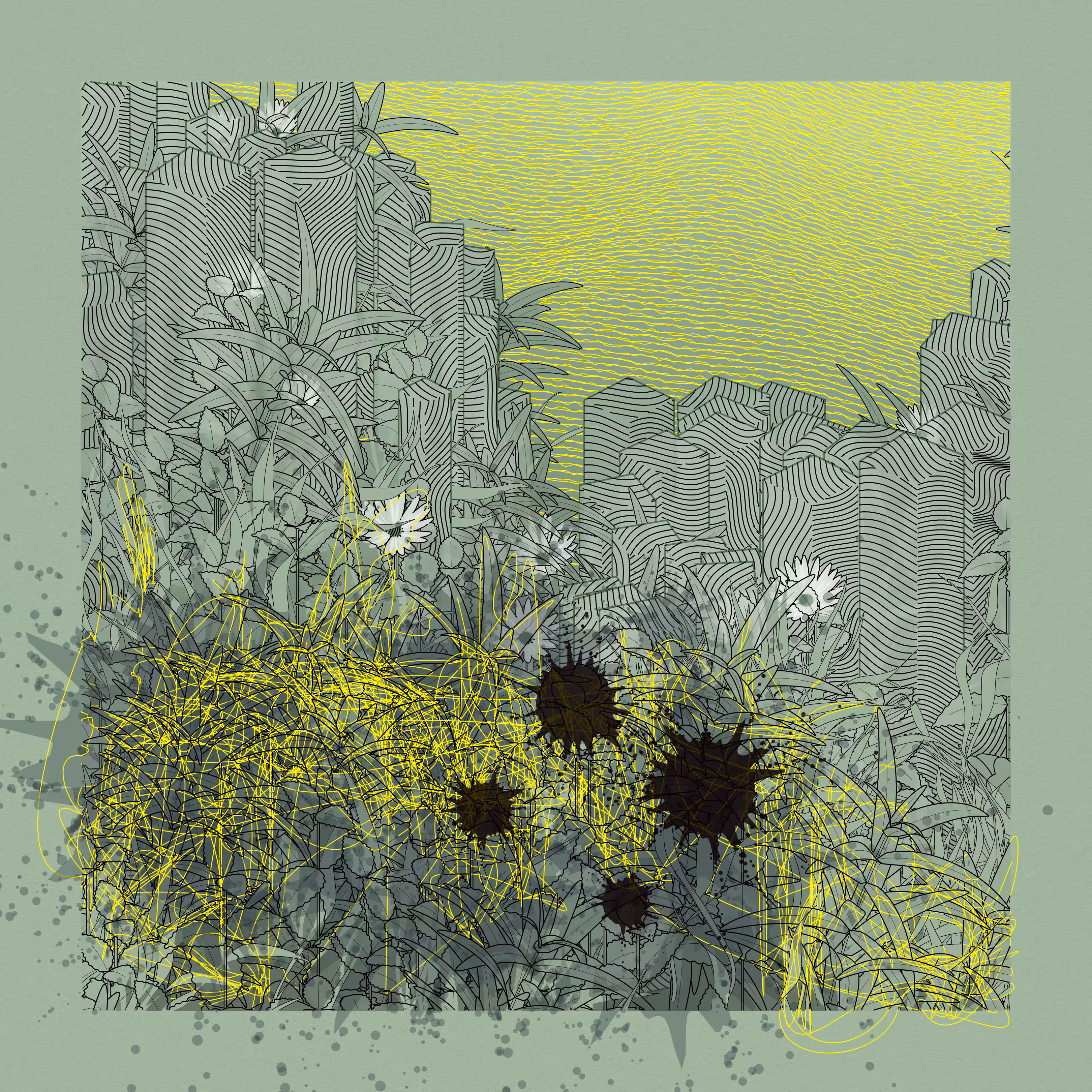 Landscape with Carbon Capture #9105