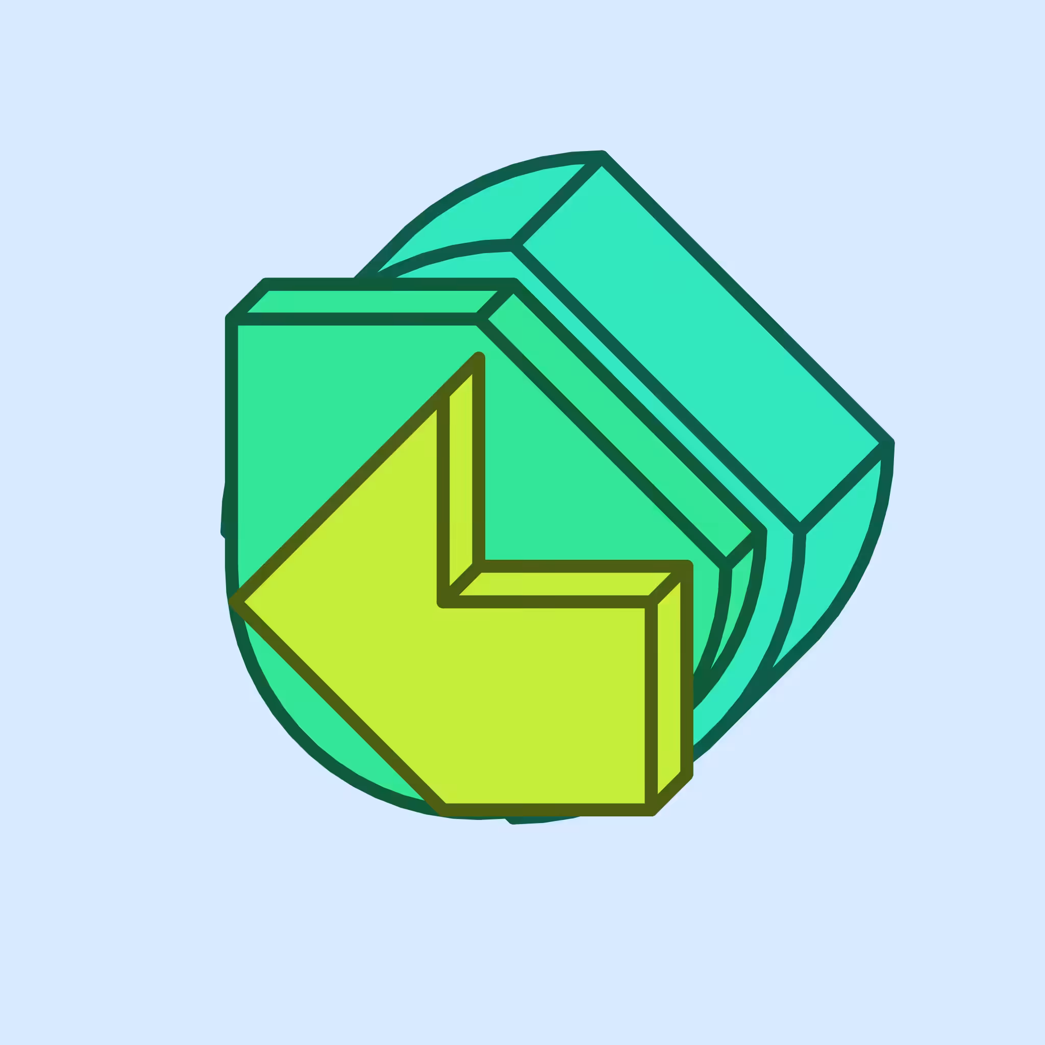 Calm shapes #177