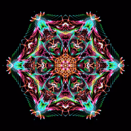 6K Mandalas Collection: Neon Mandala [ Giveaway ]
