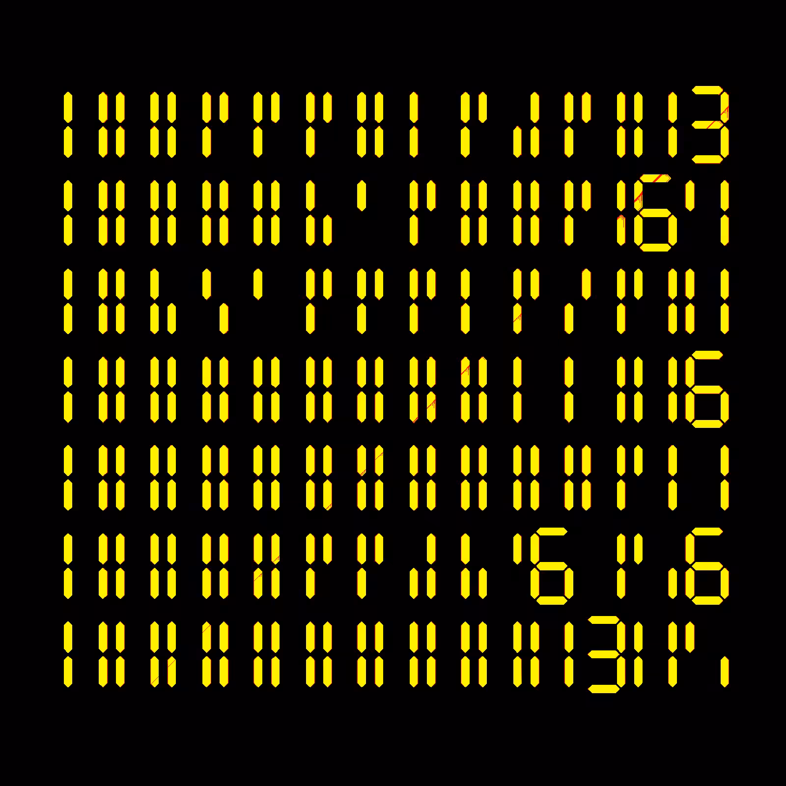 Digits #556