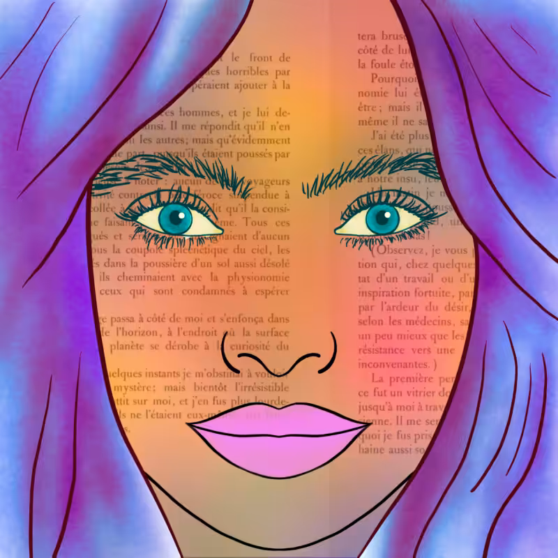 Contour Faces#3 #9