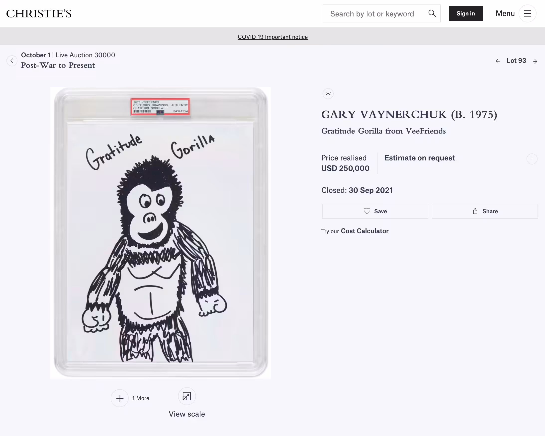 GARY VAYNERCHUK, Post-War Era