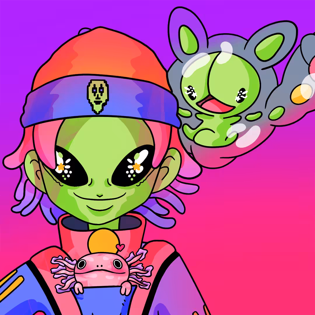 Stray Alien & Friend