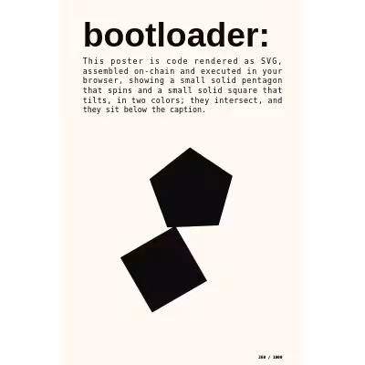 bootloader: selfie #260
