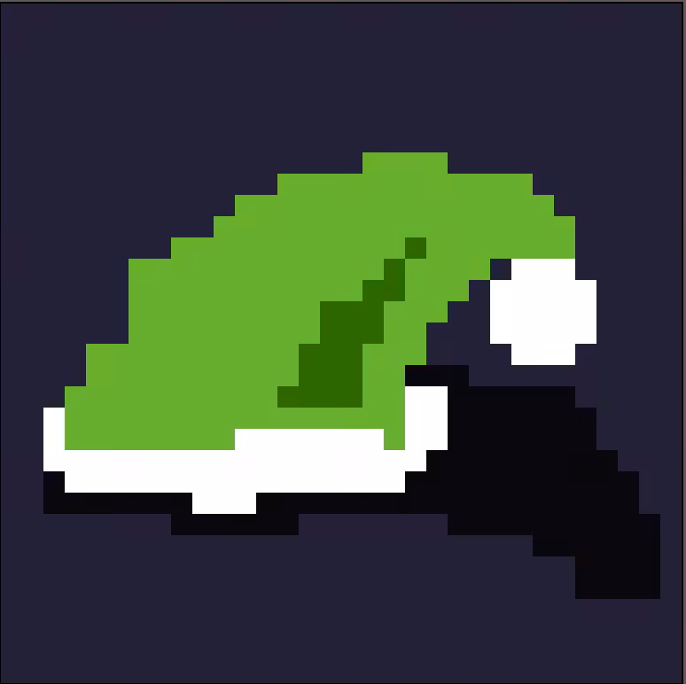 Santa Hat Green