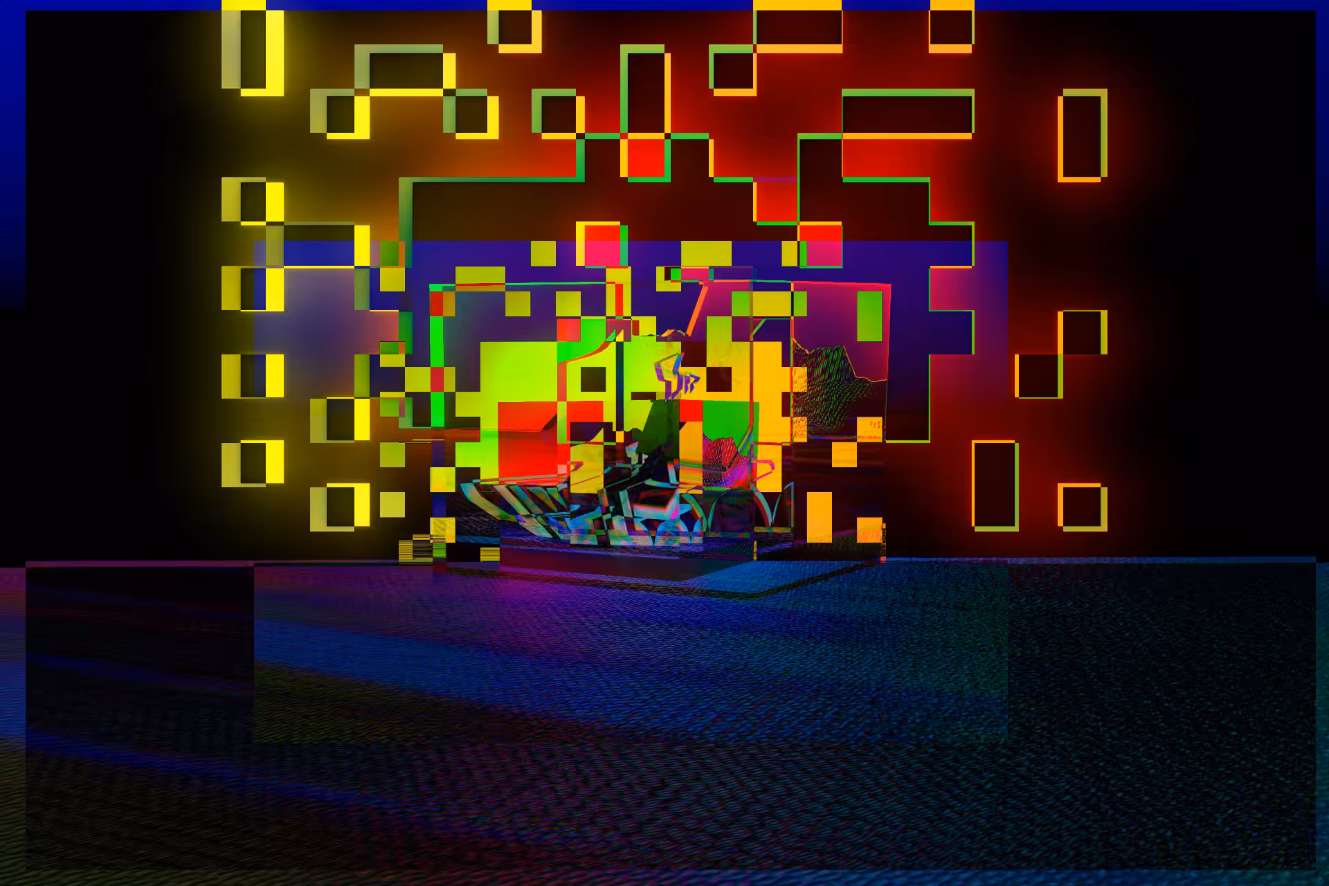 Accidental Pixels #13 "Summer Night on The Island"