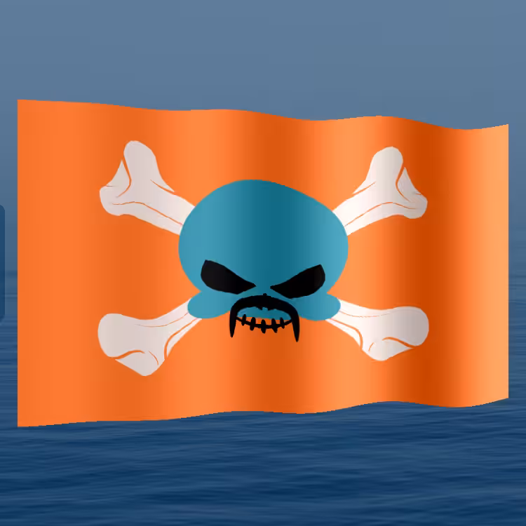 Jolly Roger Flag #28