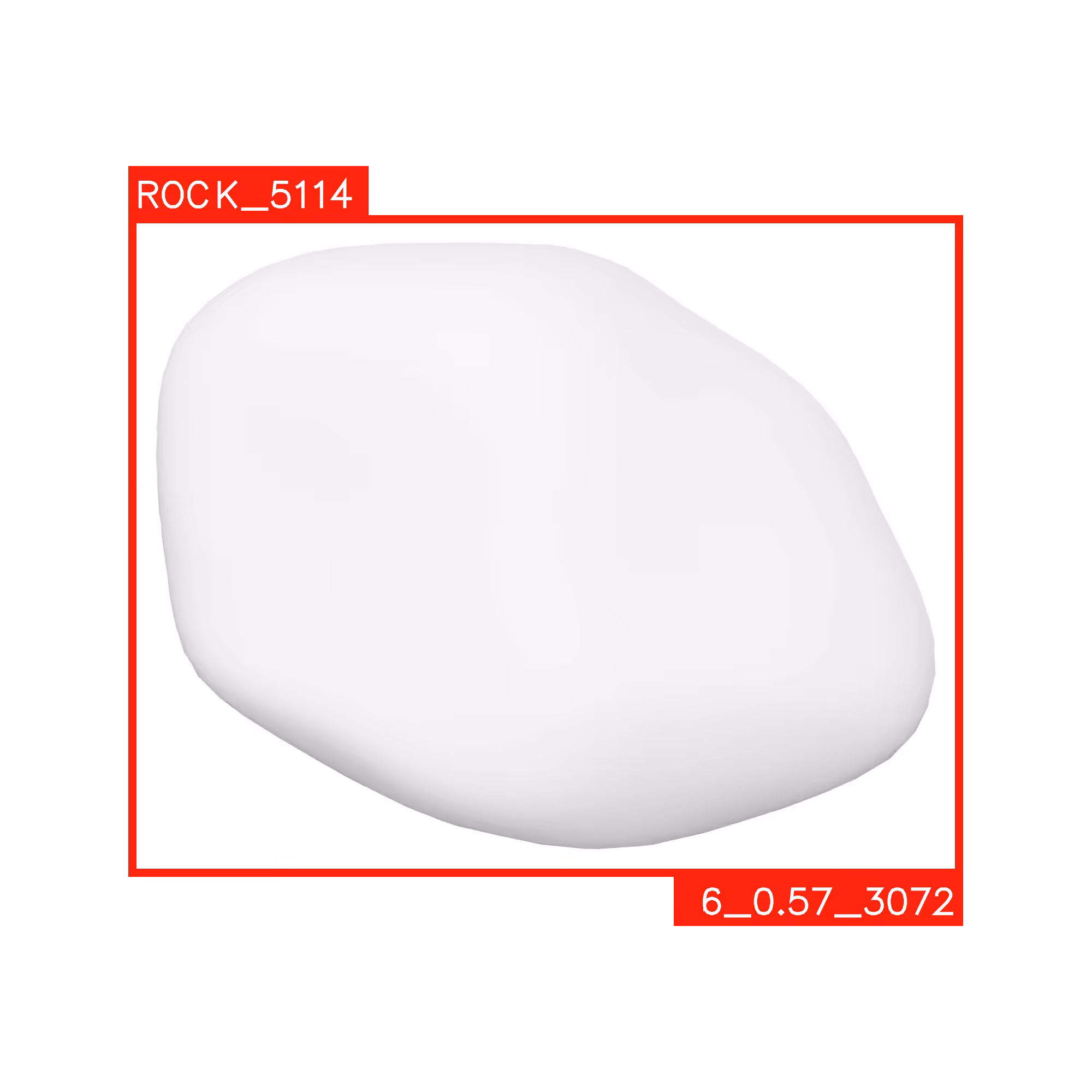 UNSHADED ROCKS: ROCK 5114