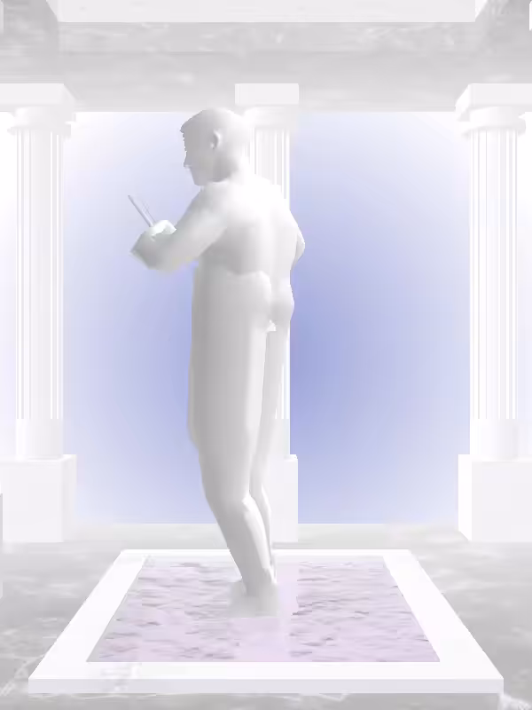 HeavenComputer: The Robotic Phantom Grey Man #7649