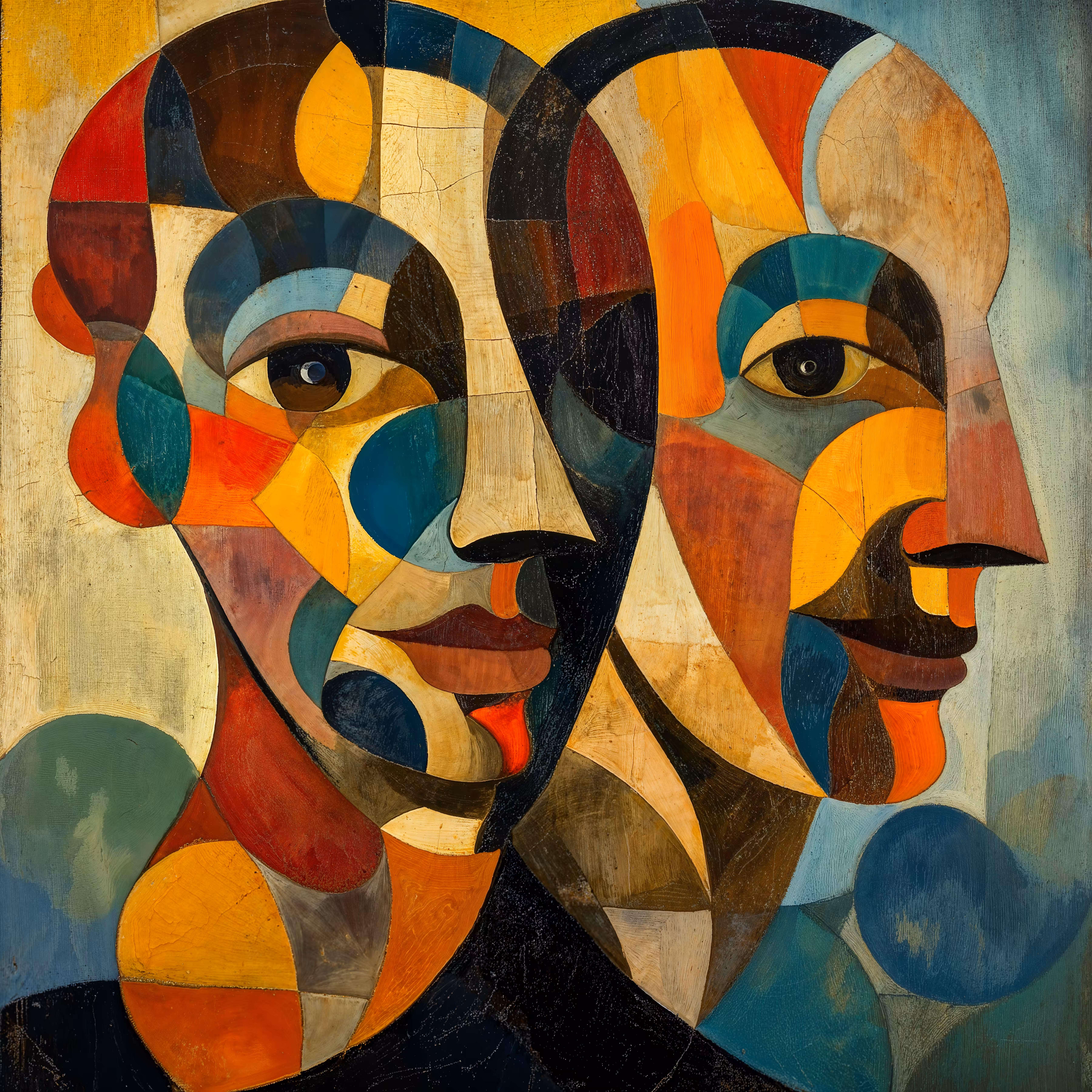 Abstract Cubist-Surrealist #37