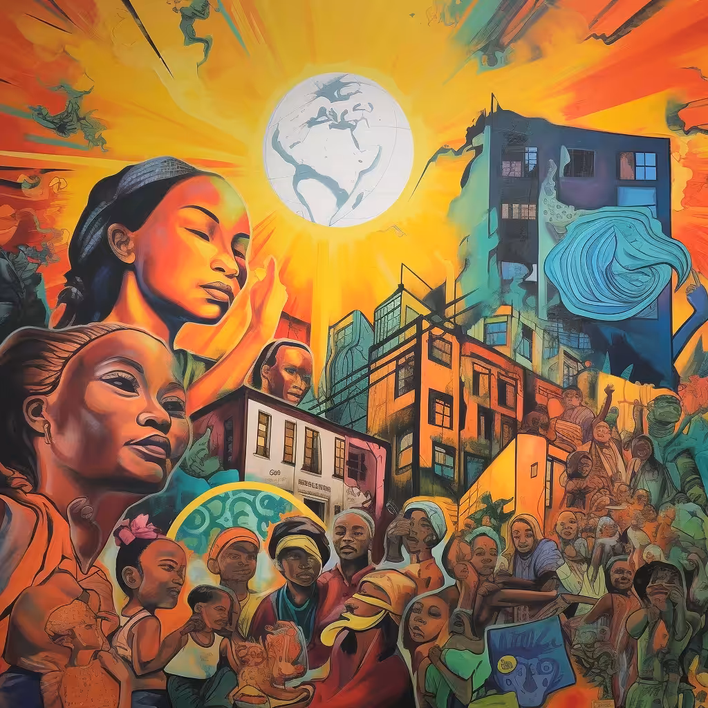 Afro-Rebirth: Cosmic Revival 