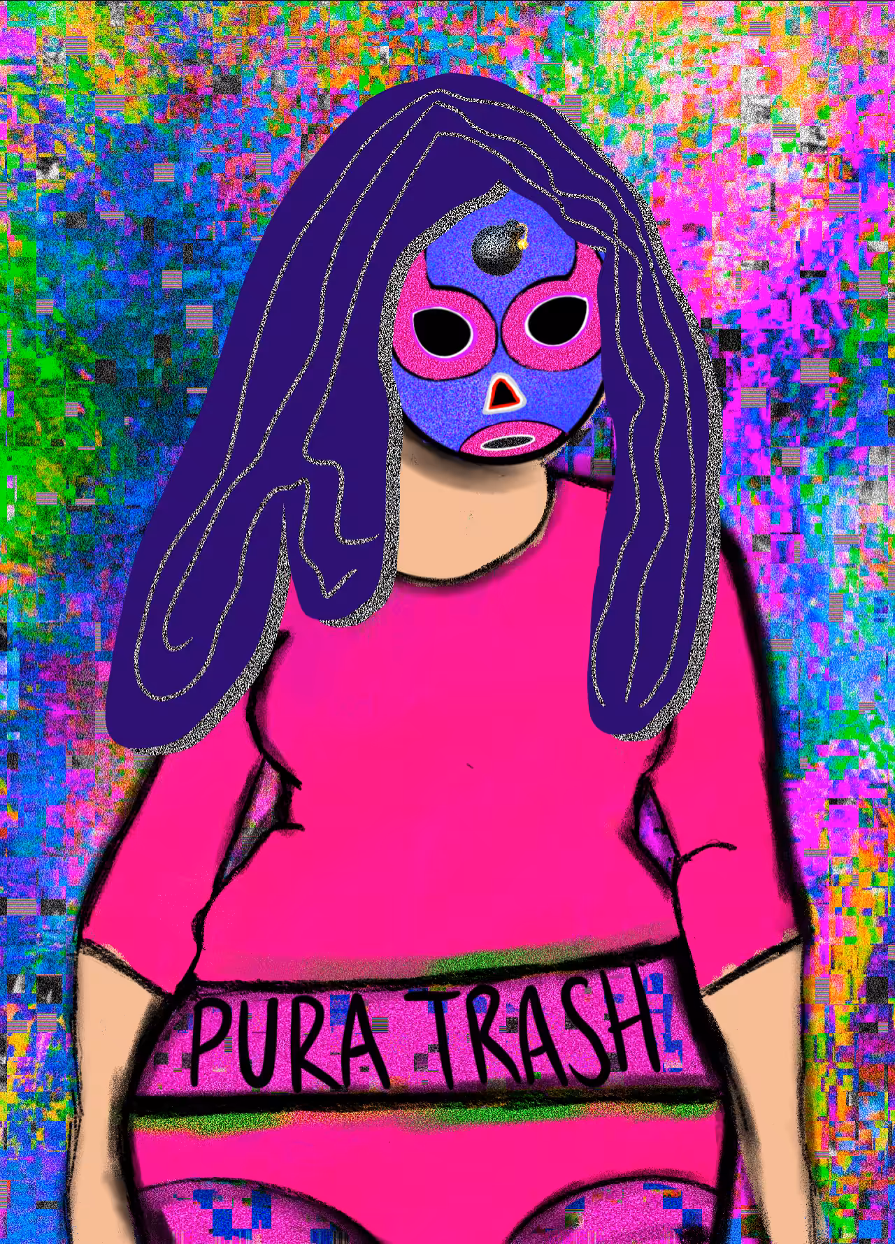 NFT luchadora #101