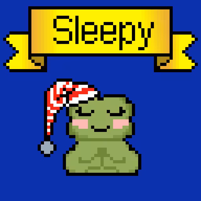 Sleepy Frog