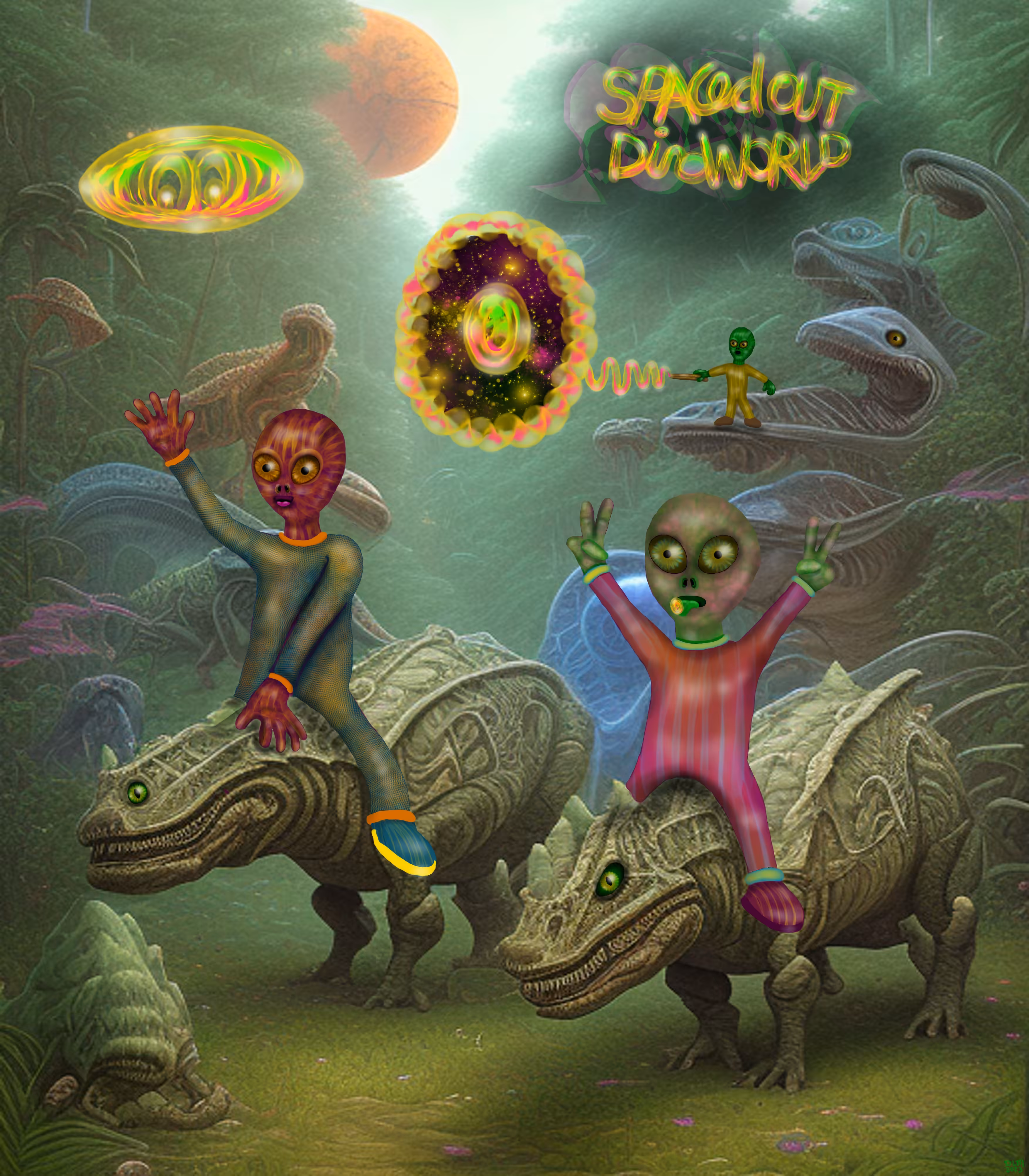 Spaced Out Dinoworld #8